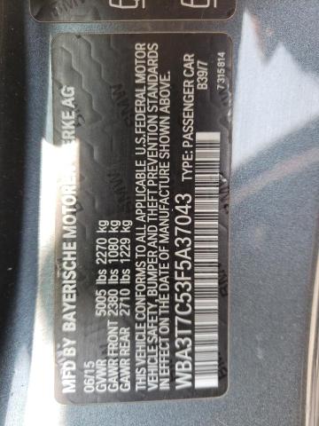 WBA3T7C53F5A37043 BMW 435 Xi