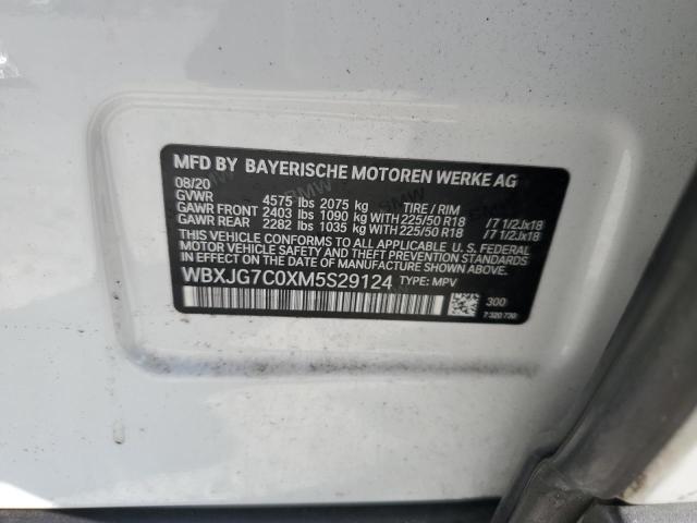WBXJG7C0XM5S29124 BMW X1 Sdrive28i