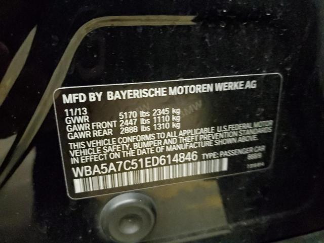 WBA5A7C51ED614846 BMW 528 XI