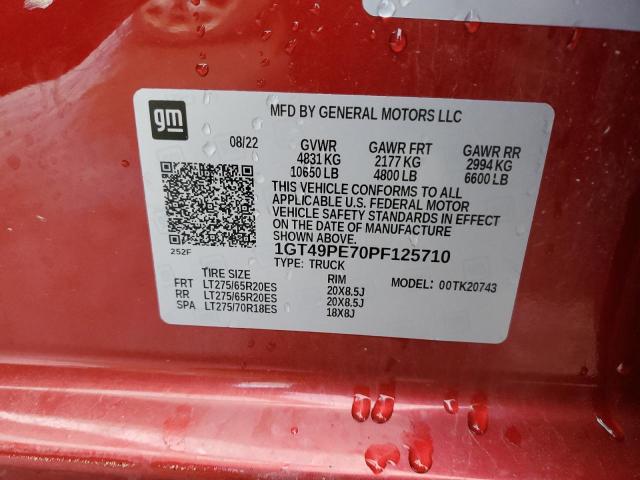 1GT49PE70PF125710 GMC Sierra K2500 At4