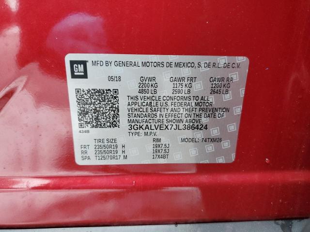 3GKALVEX7JL386424 GMC Terrain Slt