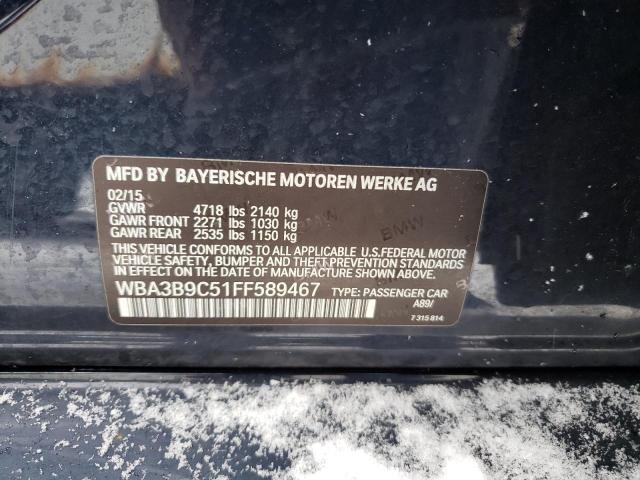 WBA3B9C51FF589467 BMW 335 XI