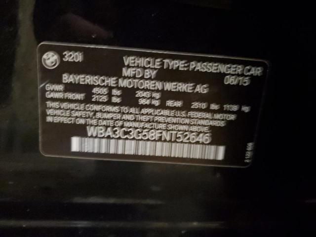 WBA3C3G58FNT52646 BMW 320 I Xdrive