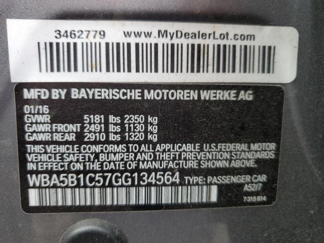 WBA5B1C57GG134564 BMW 535 I