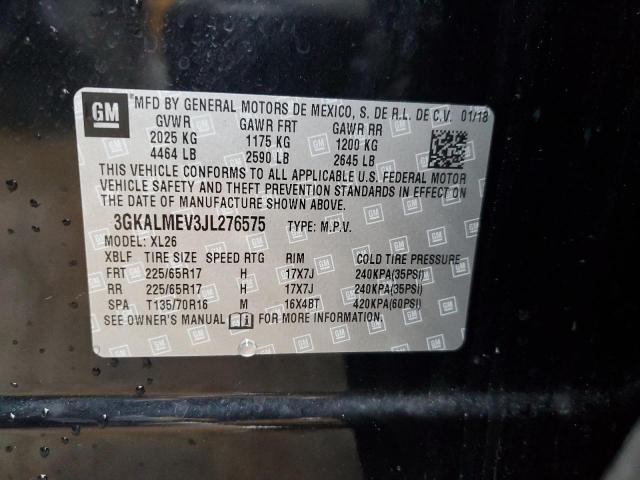 3GKALMEV3JL276575 GMC Terrain Sle