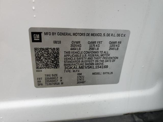 3GKALMEV5KL154169 GMC Terrain Sle