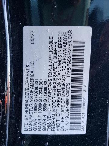 19UDE4H68PA000272 Acura Integra A-spec Tech