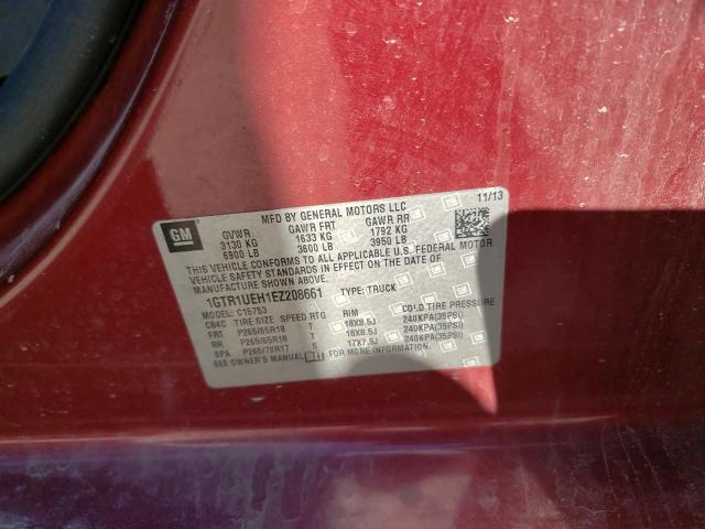 1GTR1UEH1EZ208661 GMC Sierra C1500 Sle