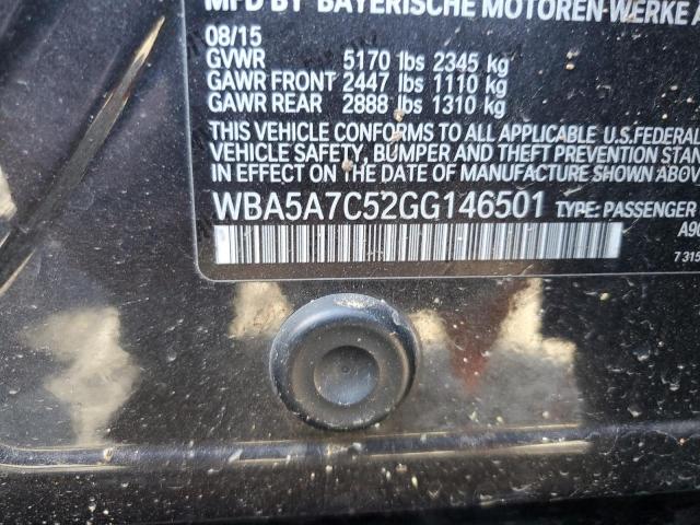 WBA5A7C52GG146501 BMW 528 XI