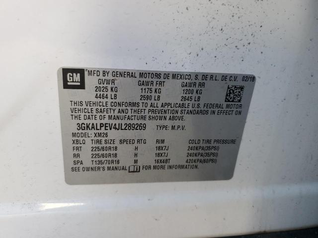 3GKALPEV4JL289269 GMC Terrain Slt