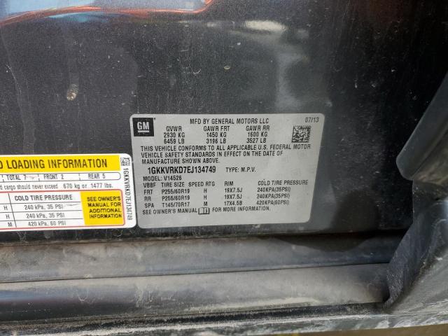 1GKKVRKD7EJ134749 GMC Acadia Slt-1