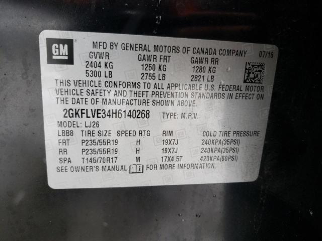 2GKFLVE34H6140268 GMC Terrain Denali