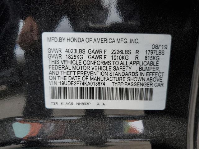 19UDE2F74KA013674 Acura Ilx Premium