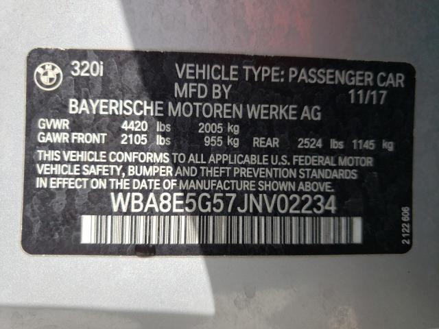WBA8E5G57JNV02234 BMW 320 XI