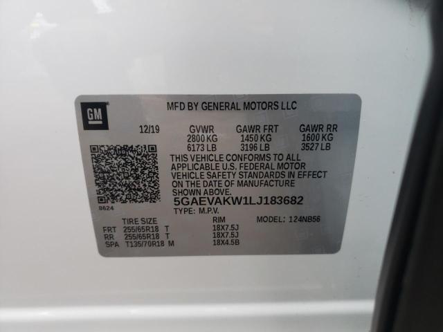 5GAEVAKW1LJ183682 Buick Enclave Essence