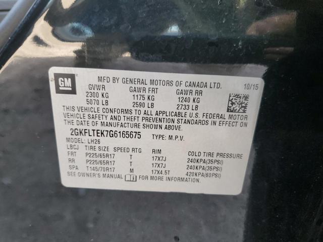 2GKFLTEK7G6165675 GMC Terrain Sle