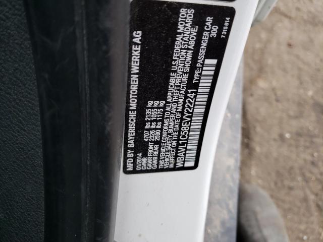WBAVL1C58EVY22241 BMW X1 Xdrive28i