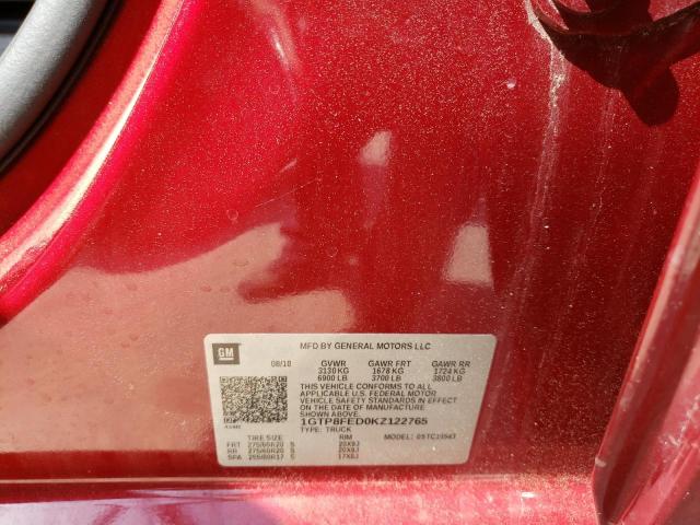 1GTP8FED0KZ122765 GMC Sierra C1500 Denali