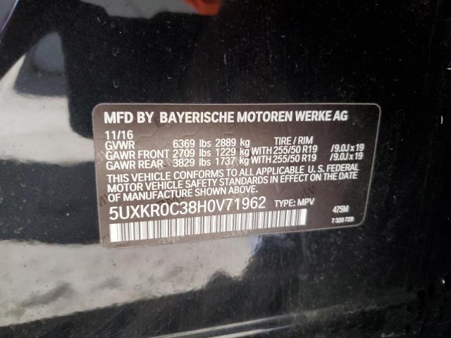 5UXKR0C38H0V71962 BMW X5 Xdrive35i