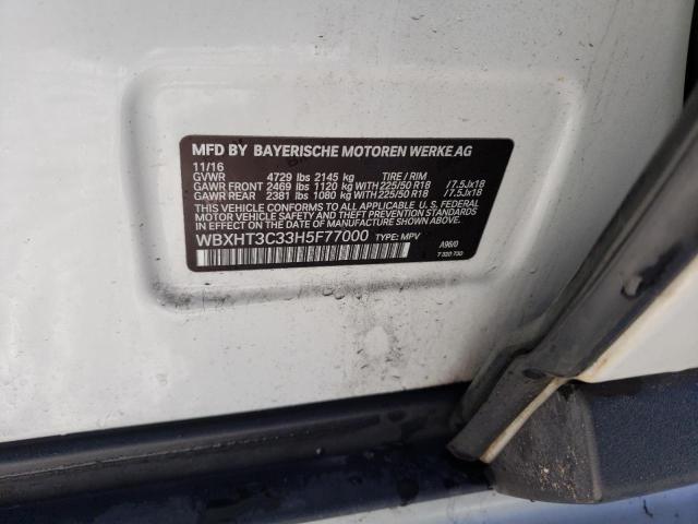 WBXHT3C33H5F77000 BMW X1 Xdrive28i