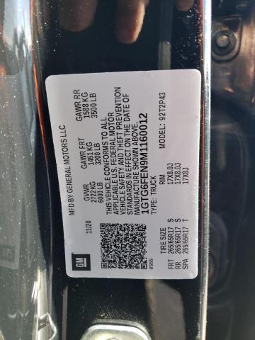 1GTG6FEN9M1160012 GMC Canyon At4