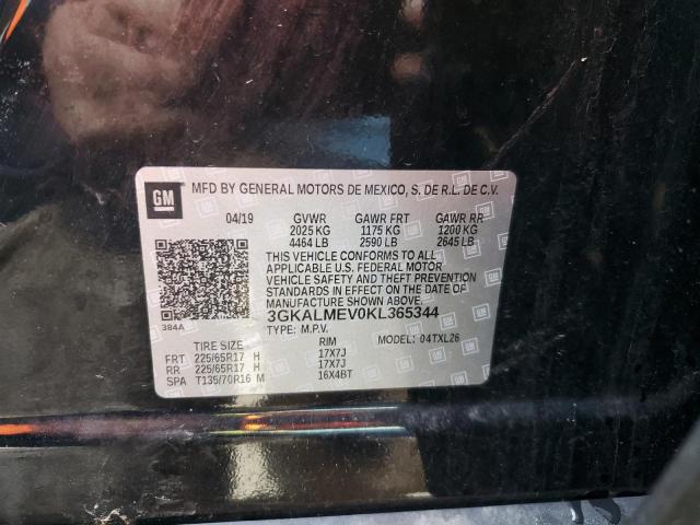 3GKALMEV0KL365344 GMC Terrain Sle