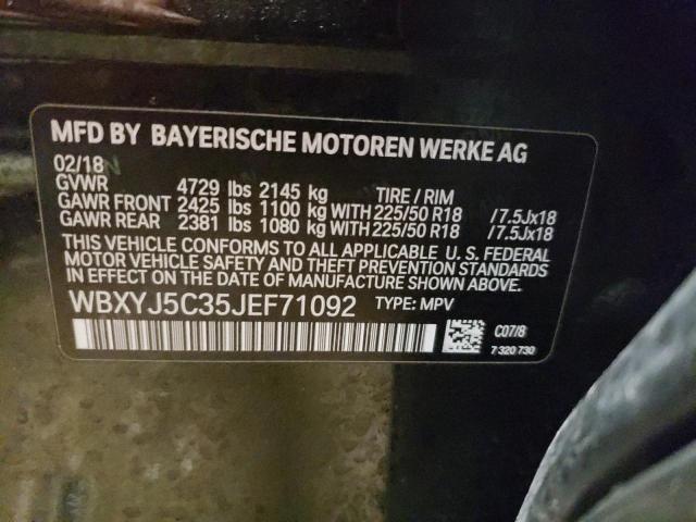 WBXYJ5C35JEF71092 BMW X2 Xdrive28i