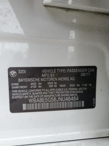 WBA8E5G56JNU46464 BMW 320 XI