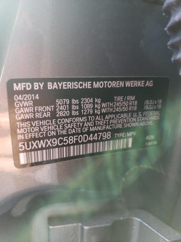 5UXWX9C58F0D44798 BMW X3 Xdrive28i