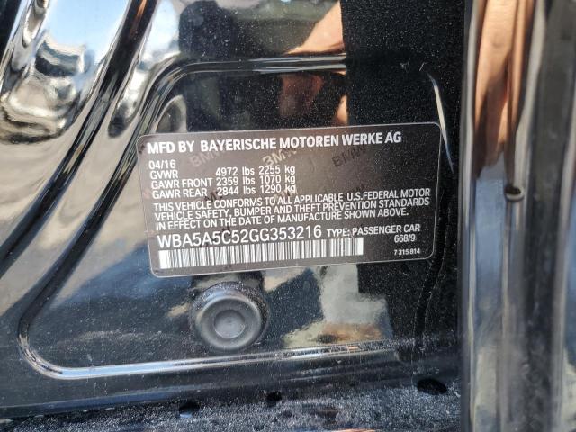 WBA5A5C52GG353216 BMW 528 I