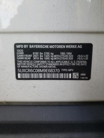 5UXCR6C08M9E68370 BMW X5 Xdrive40i
