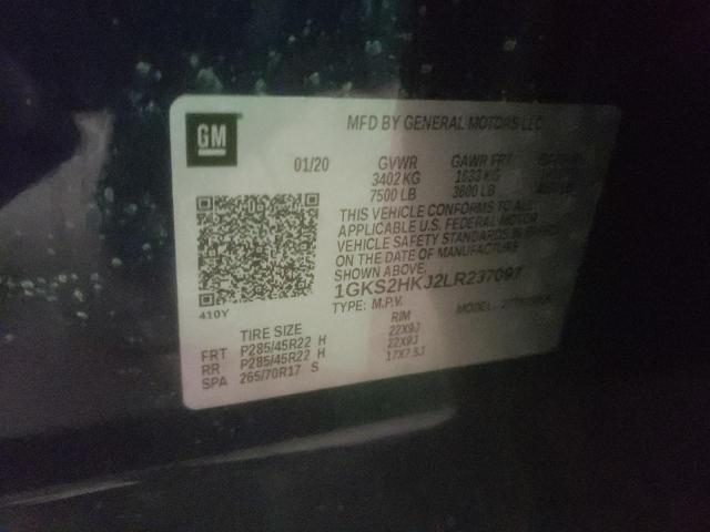 1GKS2HKJ2LR237097 GMC YUKON XL DENALI