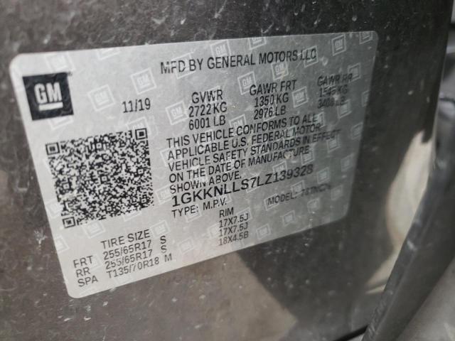 1GKKNLLS7LZ139328 GMC Acadia At4