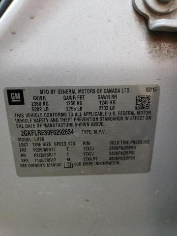 2GKFLRE30F6292634 GMC Terrain Sle