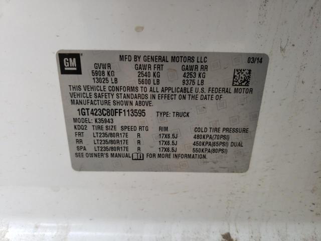 1GT423C80FF113595 GMC Sierra K3500 Slt