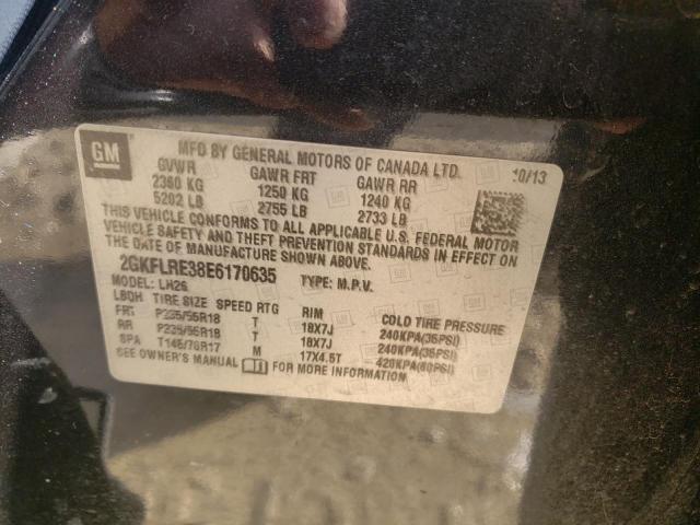 2GKFLRE38E6170635 GMC Terrain Sle
