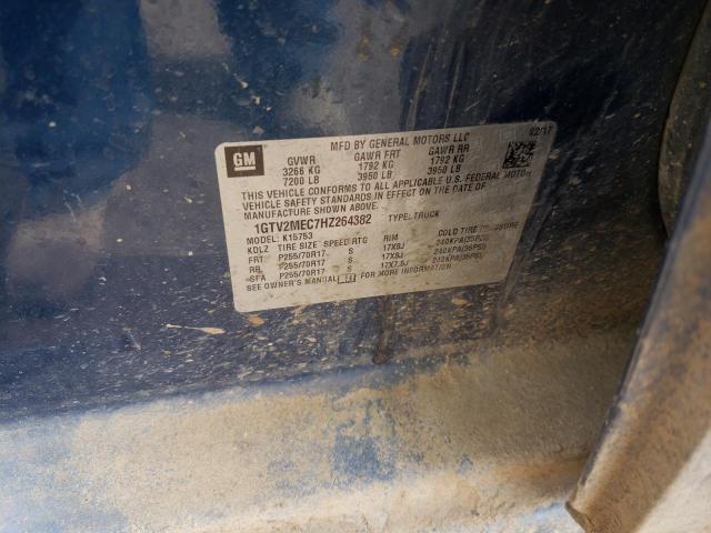 1GTV2MEC7HZ264382 GMC Sierra K1500 Sle