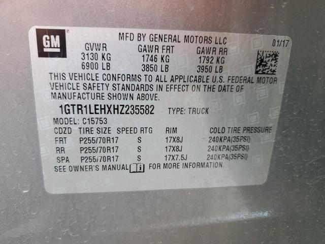 1GTR1LEHXHZ235582 GMC Sierra C1500