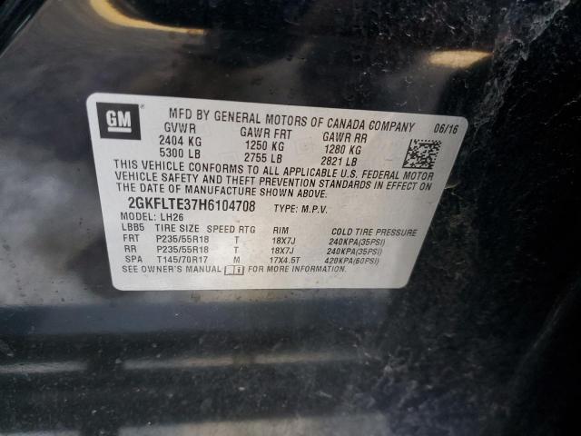 2GKFLTE37H6104708 GMC Terrain Sle