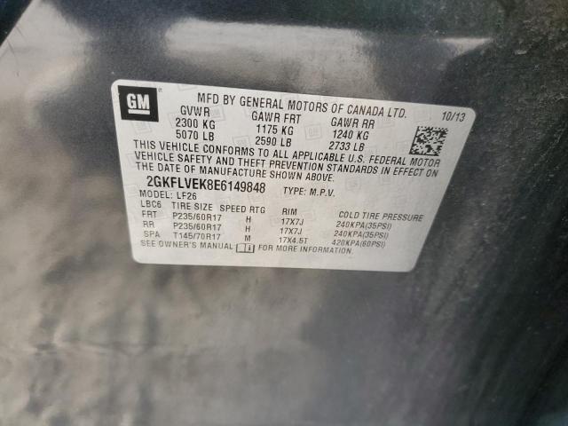 2GKFLVEK8E6149848 GMC Terrain Sle