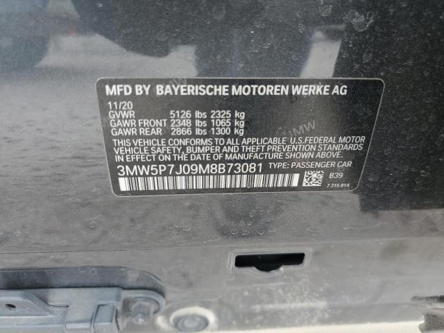 3MW5P7J09M8B73081 BMW 330e