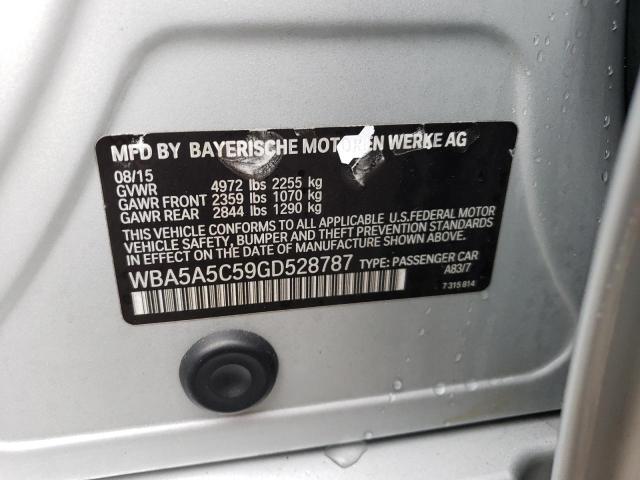 WBA5A5C59GD528787 BMW 528 I