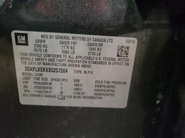 2GKFLXEKXE6257304 GMC Terrain Slt