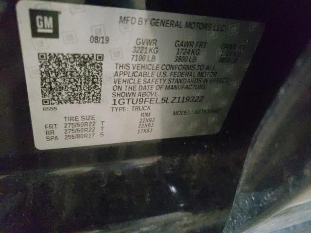 1GTU9FEL5LZ119322 GMC Sierra K1500 Denali