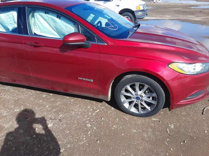 2017 Ford Fusion Se Hybrid VIN: 3FA6P0LU4HR261010 Lot: 86211944