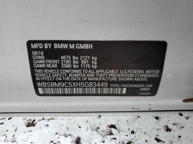 WBS8M9C5XH5G83449 BMW M3
