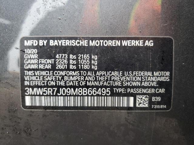 3MW5R7J09M8B66495 BMW 330XI