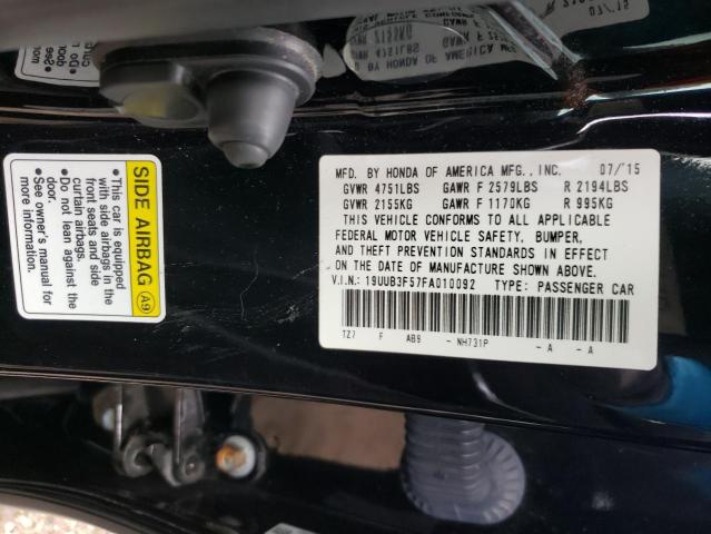 19UUB3F57FA010092 Acura TLX TECH