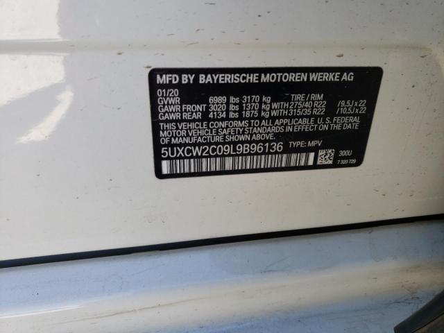 5UXCW2C09L9B96136 BMW X7 Xdrive40i