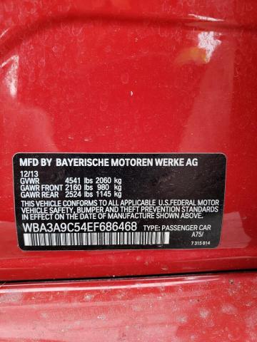 WBA3A9C54EF686468 BMW 335 I